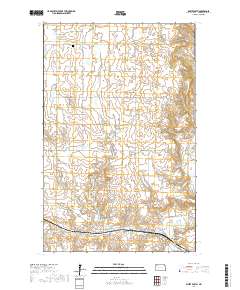 White Earth 2017 topographic map thumbnail