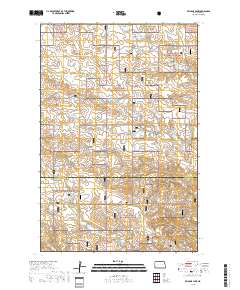 Williams Lake 2018 topographic map thumbnail