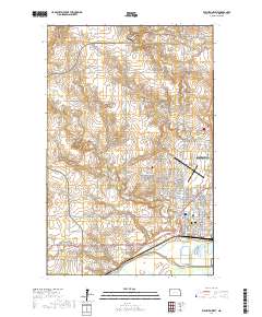 Williston West 2017 topographic map thumbnail