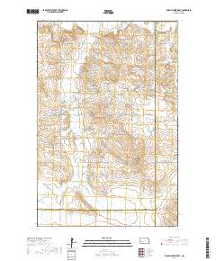 Willow Creek West 2017 topographic map thumbnail