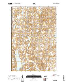 Wishek NE 2018 topographic map thumbnail