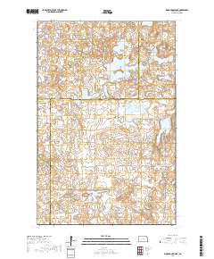 Woodhouse Lake 2017 topographic map thumbnail