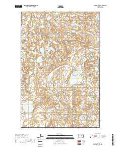 Woodworth NW 2018 topographic map thumbnail