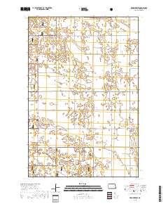Wyndmere NW 2018 topographic map thumbnail