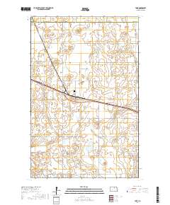 York 2017 topographic map thumbnail