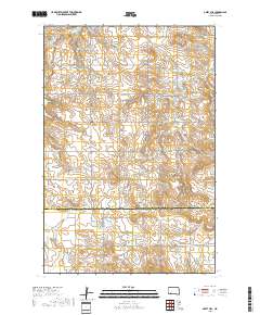 Abbey Hill 2018 topographic map thumbnail