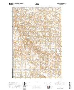 Alkaline Lake SW 2017 topographic map thumbnail