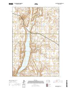Arrowwood Lake 2017 topographic map thumbnail
