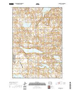 Ashley East 2018 topographic map thumbnail