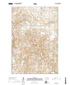 Ashley NE 2017 topographic map thumbnail