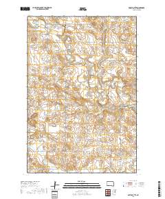 Barths Butte 2018 topographic map thumbnail
