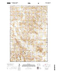Bear Butte 2017 topographic map thumbnail