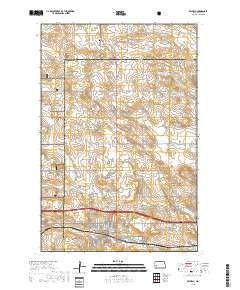 Belfield 2018 topographic map thumbnail