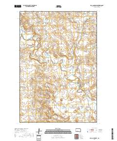 Bell Coulee West 2018 topographic map thumbnail