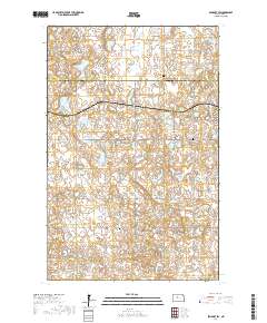 Benedict SW 2017 topographic map thumbnail