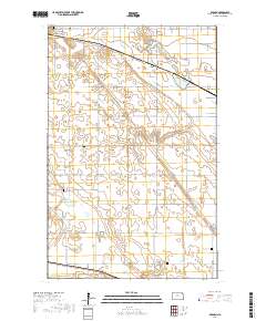 Bergen 2017 topographic map thumbnail