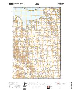 Beulah NE 2018 topographic map thumbnail