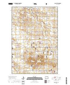 Black Butte 2018 topographic map thumbnail