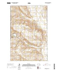 Blacktail Lake 2017 topographic map thumbnail