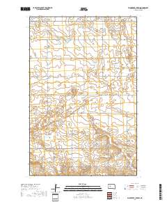 Blackwater Lake NW 2018 topographic map thumbnail