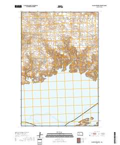 Blackwater Lake SE 2018 topographic map thumbnail