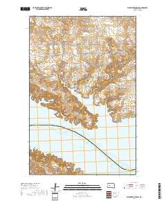 Blackwater Lake SW 2018 topographic map thumbnail