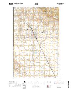 Bottineau 2017 topographic map thumbnail