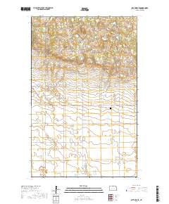 Bottineau SE 2017 topographic map thumbnail