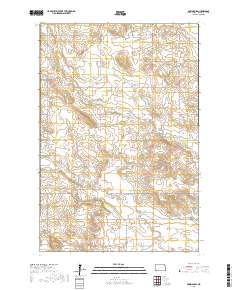 Bowman SW 2017 topographic map thumbnail