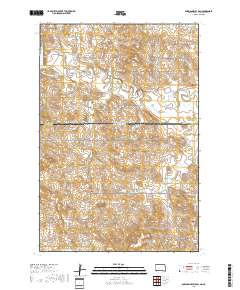 Bowman-Haley Dam 2018 topographic map thumbnail