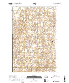 Bright Water Lake 2017 topographic map thumbnail
