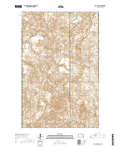 Bull Butte 2017 topographic map thumbnail