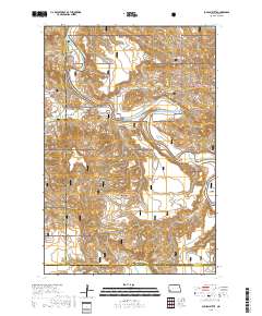 Bullion Butte 2018 topographic map thumbnail