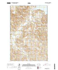Camp Creek East 2017 topographic map thumbnail