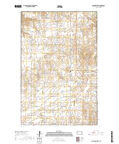 Camp Creek West 2017 topographic map thumbnail