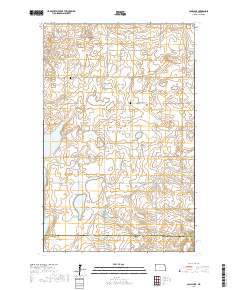 Camp Lake 2017 topographic map thumbnail
