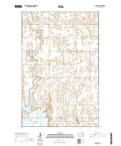 Cando NE 2017 topographic map thumbnail