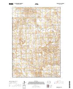 Cannon Ball SW 2017 topographic map thumbnail