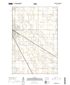 Carrington East 2017 topographic map thumbnail
