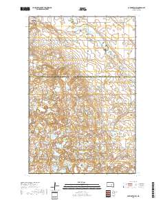 Carrington SW 2018 topographic map thumbnail