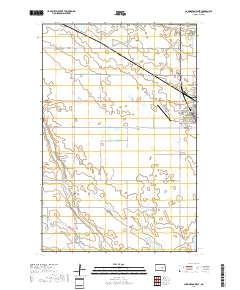 Carrington West 2018 topographic map thumbnail