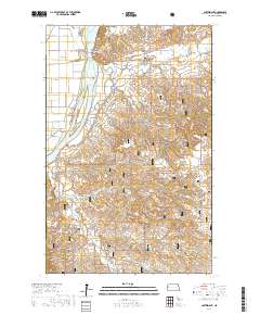 Cartwright 2017 topographic map thumbnail