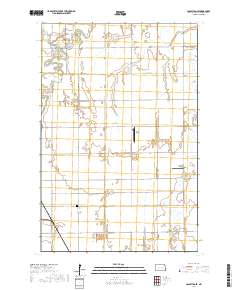Casselton SE 2017 topographic map thumbnail