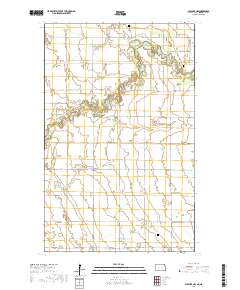 Cavalier NW 2017 topographic map thumbnail