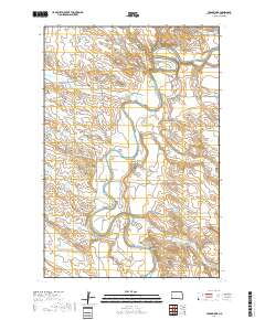 Cedar Ridge 2018 topographic map thumbnail