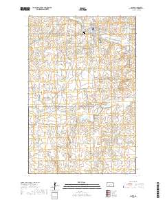 Center 2017 topographic map thumbnail