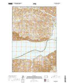 Chris Creek 2017 topographic map thumbnail