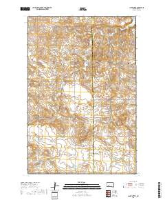 Clark Butte 2018 topographic map thumbnail