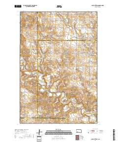 Clark Butte NE 2018 topographic map thumbnail