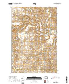 Clark Butte NW 2018 topographic map thumbnail